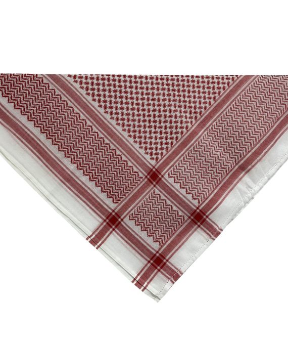 Keffiyeh / Shemagh Scarves – Red/white available